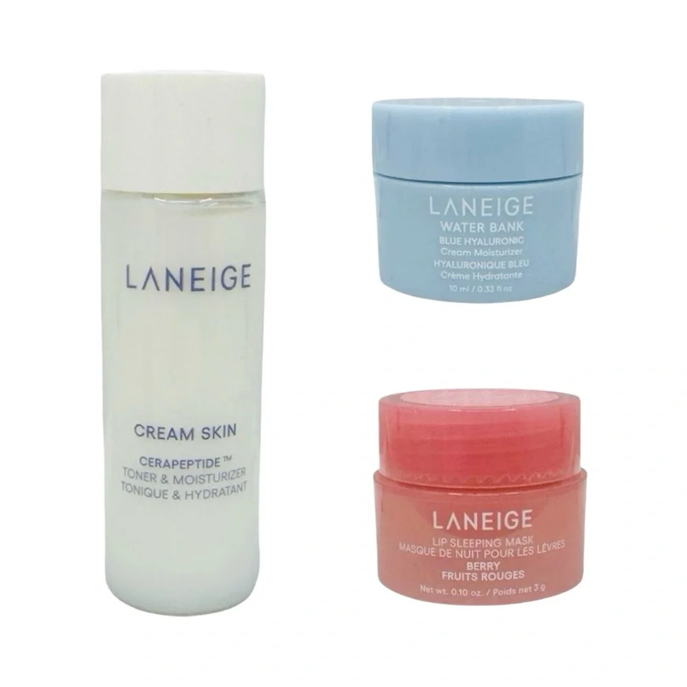 Sephora Beauty Insider LANEIGE 3-Piece Gift - Sleep Mask, Cream Skin, Water Bank